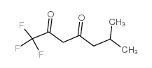 1,1,1-三氟-6-甲基庚烷-2,4-二酮结构式