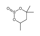 4,4,6-trimethyl-1,3,2-dioxathiane 2-oxide结构式