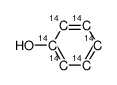 Phenol-14C6 Structure