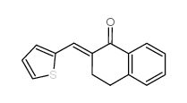 2-(2-噻吩甲叉)-1-四氢萘酮结构式