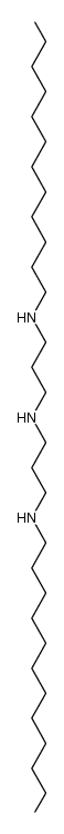 bis-(3-dodecylamino-propyl)-amine结构式