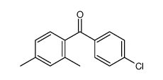 (4-chlorophenyl)-(2,4-dimethylphenyl)methanone Structure