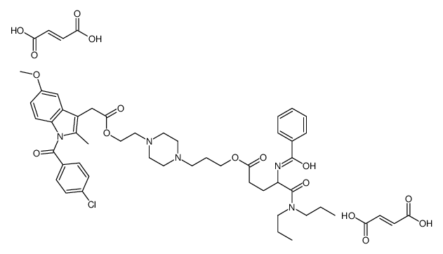 proglumetacin dimaleate Structure