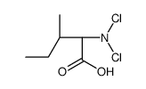 (2S,3S)-2-(dichloroamino)-3-methylpentanoic acid Structure
