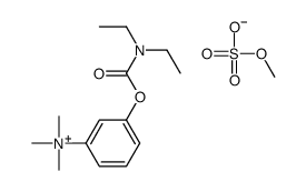 3-(((diethylamino)carbonyl)oxy)-N,N,N-trimethylbenzenaminium结构式