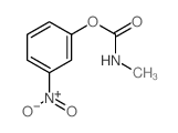Phenol, 3-nitro-, methylcarbamate Structure