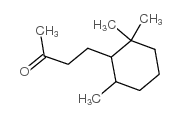 4-(2,2,6-三甲基环己基)-2-丁酮结构式