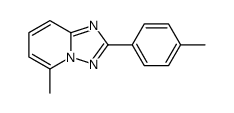 5-methyl-2-(4-methylphenyl)-[1,2,4]triazolo[1,5-a]pyridine Structure