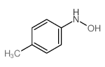 4-(HYDROXYAMINO)TOLUENE结构式