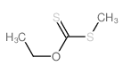 Carbonodithioic acid,O-ethyl S-methyl ester Structure
