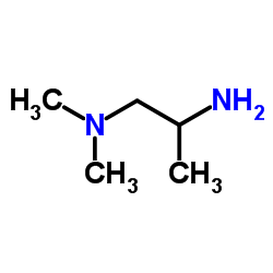 (±)-N1,N1-dimethylpropane-1,2-diamine Structure