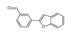 3-(1-benzofuran-2-yl)benzaldehyde结构式