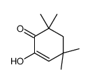 2-hydroxy-4,4,6,6-tetramethylcyclohex-2-en-1-one structure