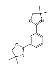 1,3-bis(4,4-dimethyl-2-oxazoline-2-yl)benzene Structure