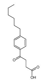 3-(4-己基苯甲酰基)-丙酸结构式