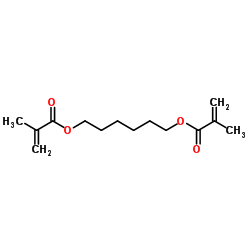 1,6-Hexanediyl bis(2-methylacrylate) Structure