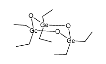 1,1,3,3,5,5-hexaethylcyclotrigermoxane结构式