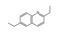diethyl quinoline structure