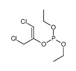 1,3-dichloroprop-1-en-2-yl diethyl phosphite Structure