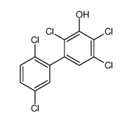 3-OH-2,24',5,5Pentachlorobiphenyl结构式