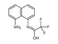N-(8-aminonaphthalen-1-yl)-2,2,2-trifluoroacetamide结构式