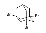 1,3,5-三溴金刚烷结构式