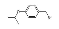 4-isopropoxybenzyl bromide Structure