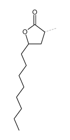 3-octyl-γ-butyrolactone Structure