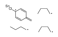 tributyl-[(4-chlorophenyl)methyl]stannane结构式