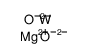 magnesium,oxygen(2-),tungsten Structure