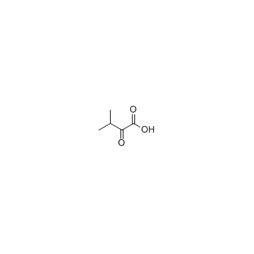 α-Ketoisovaleric acid structure