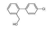 2-(4-chlorophenyl)benzyl alcohol结构式