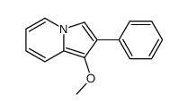 1-methoxy-2-phenylindolizine结构式