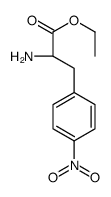 4-nitro-L-phenylalanine ethyl ester Structure