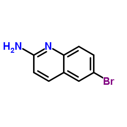 6-溴-2-氨基喹啉结构式