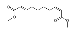 dimethyl deca-2,8-dienedioate Structure