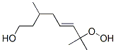 3,7-Dimethyl-7-(hydroperoxy)-5-octene-1-ol picture
