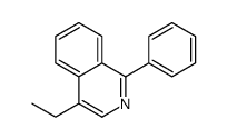 4-ethyl-1-phenylisoquinoline Structure