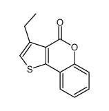 3-ethylthieno[3,2-c]chromen-4-one Structure