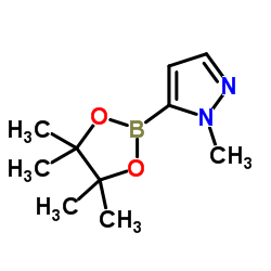 1-Methyl-1H-pyrazole-5-boronicacidpinacolester structure