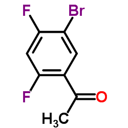 5'-Bromo-2',4'-difluoroacetophenone structure