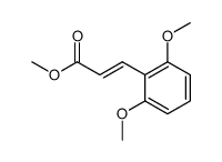 3-(2,6-dimethoxyphenyl)acrylic acid methyl ester Structure