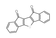 10,11-Dihydrodiindeno<1,2-b:2',1'-d>thiophen-10,11-dion结构式