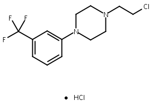 Piperazine, 1-(2-chloroethyl)-4-[3-(trifluoromethyl)phenyl]-, hydrochloride (1:1) picture