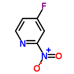 4-氟-2-硝基吡啶结构式