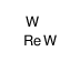 rhenium,tungsten (1:4) Structure