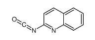 2-isocyanatoquinoline Structure