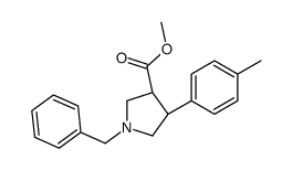 Trans-Methyl 1-benzyl-4-p-tolylpyrrolidine-3-carboxylate structure