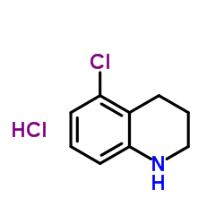 5-Chloro-1,2,3,4-tetrahydroquinoline hydrochloride Structure
