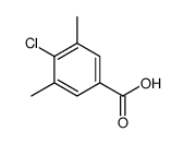 4-氯-3,5-二甲基苯甲酸结构式